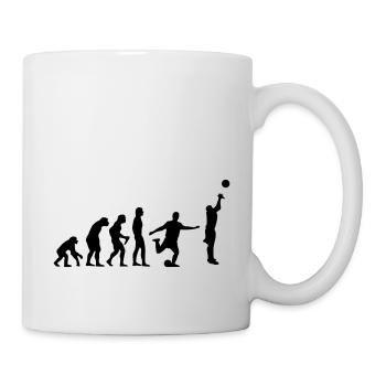Basket-ball Evolution Basketball Basket - Mug blanc - blanc - Droite