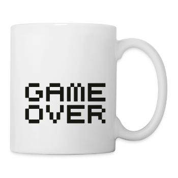 Game over pixels - Mug - white - Right
