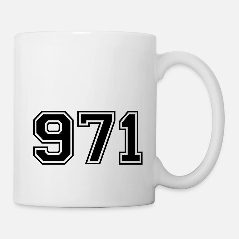 971 - Mug blanc - blanc