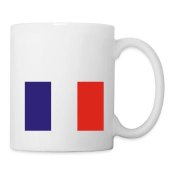 Frankreich - Tasse - Weiß - Rechts