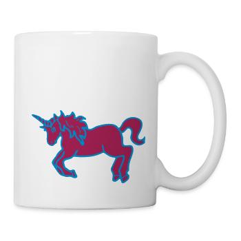 unicorneinhorn horse - Mug - white - Right