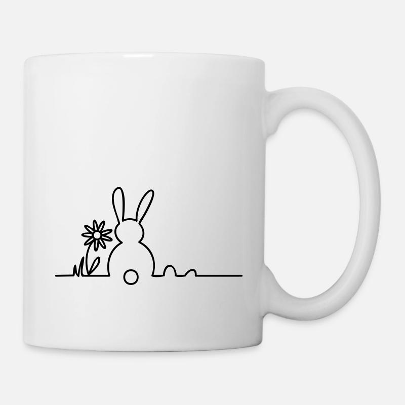 Osterhasi - Tasse - Weiß
