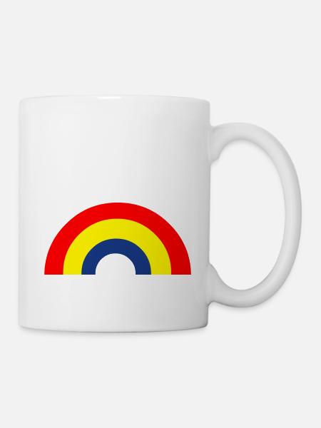 Rainbow - Tasse - Weiß