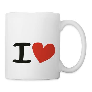 I Love - Mug - white - Right