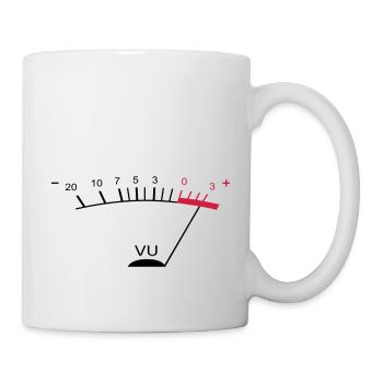 vu meter ii EN - Mug - white - Right