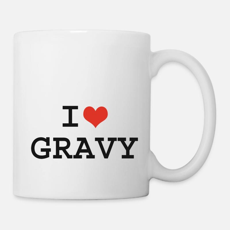 J'aime Gravy - Mug blanc - blanc