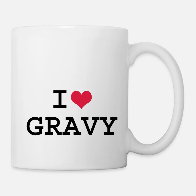 I Love Gravy - Mug - white