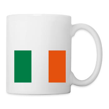 Irland - Tasse - Weiß - Rechts