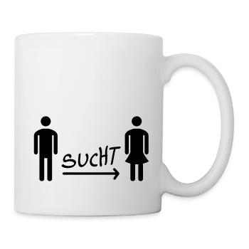 Men looking for Women - Single - Mug - white - Right