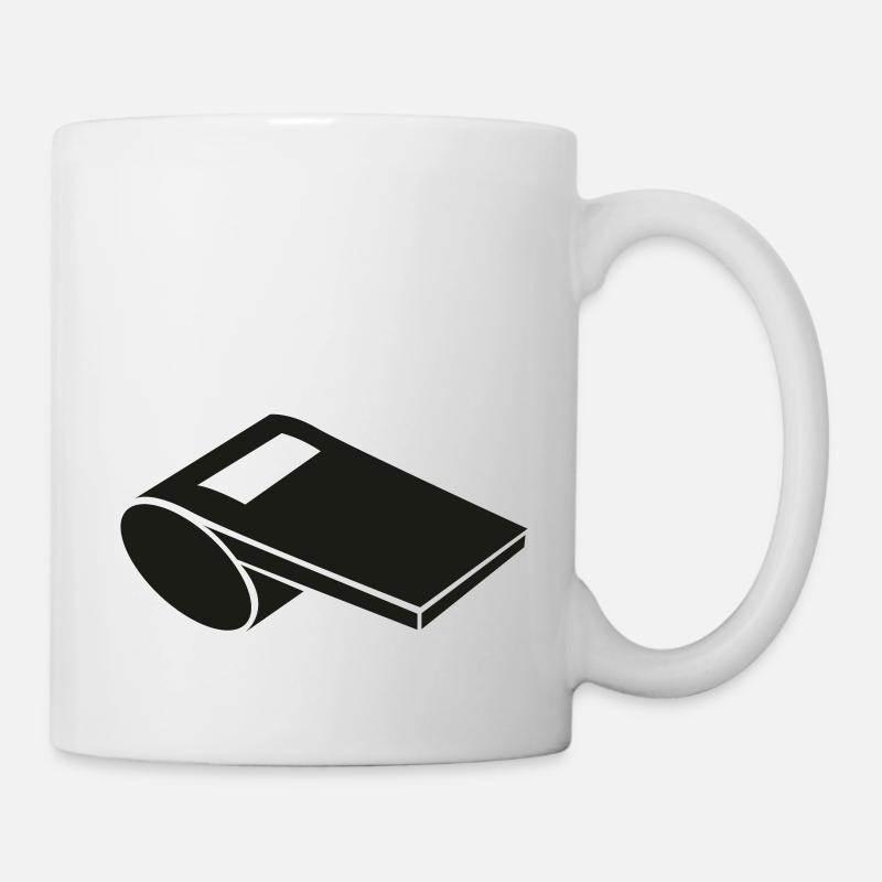 Sifflement - Mug blanc - blanc