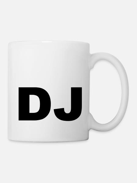 DJ - Tasse - Weiß