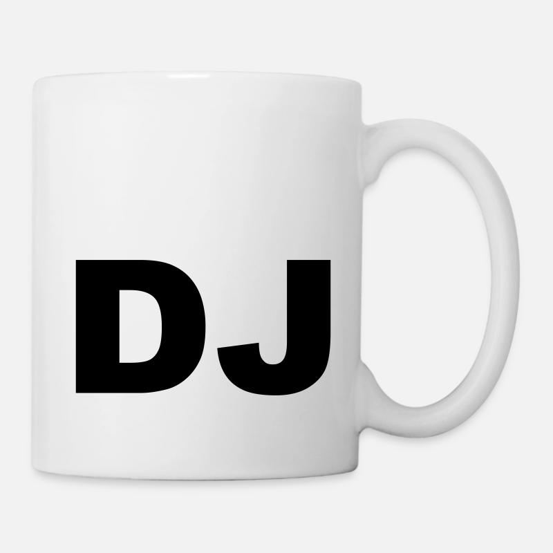 DJ - Tasse - Weiß