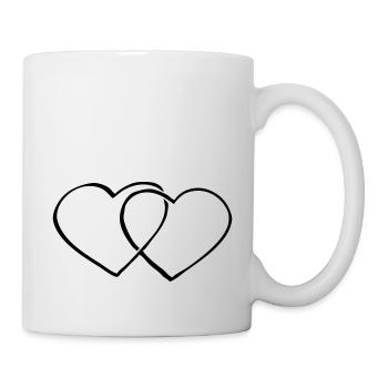 hearts - Mug blanc - blanc - Droite