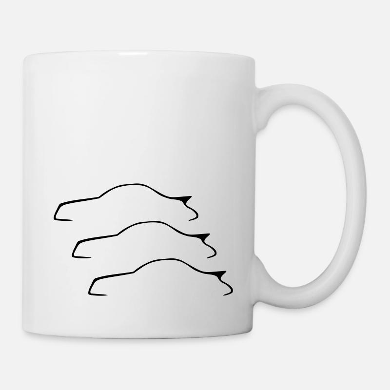 Auto - Tasse - Weiß