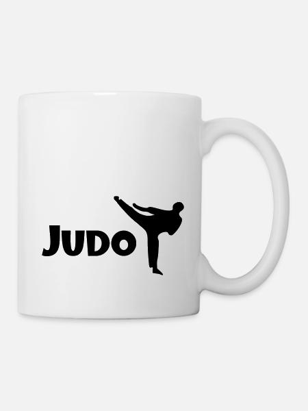 judo - Mug blanc - blanc