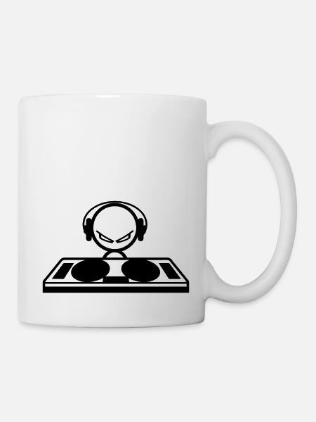 dj - Tasse - Weiß