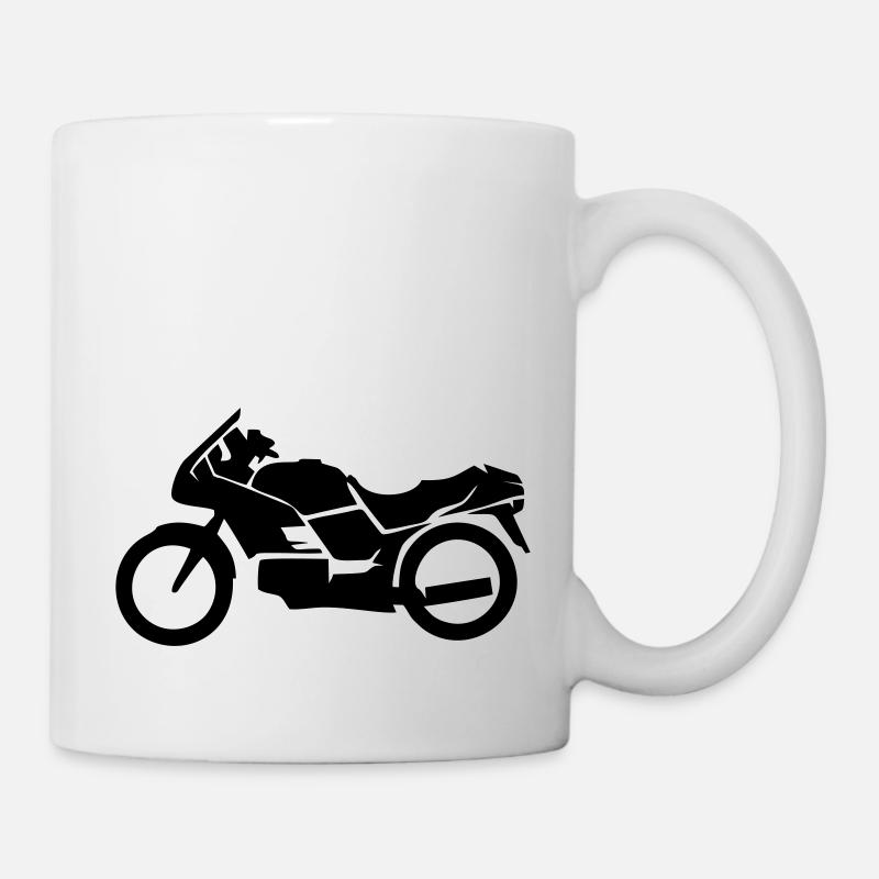 Motorrad, Motorräder - Tasse - Weiß