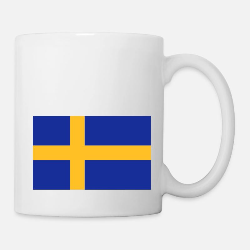 SCHWEDEN - Tasse - Weiß