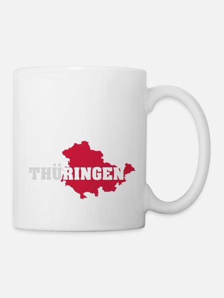 Thüringen (ID: 002007) - Tasse - Weiß