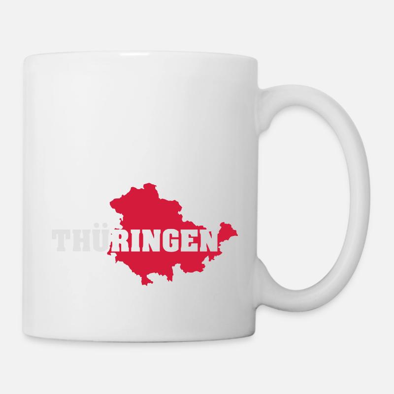 Thüringen (ID: 002007) - Tasse - Weiß