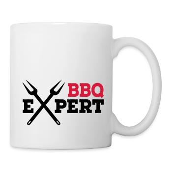Grill - Tasse - Weiß - Rechts