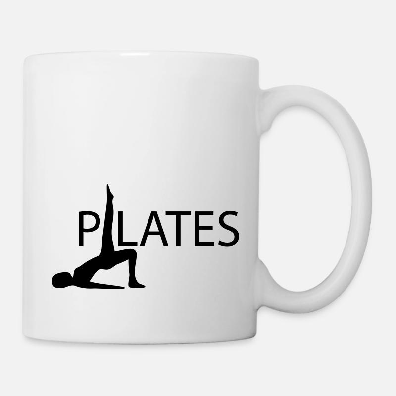 Pilates - Tasse - Weiß