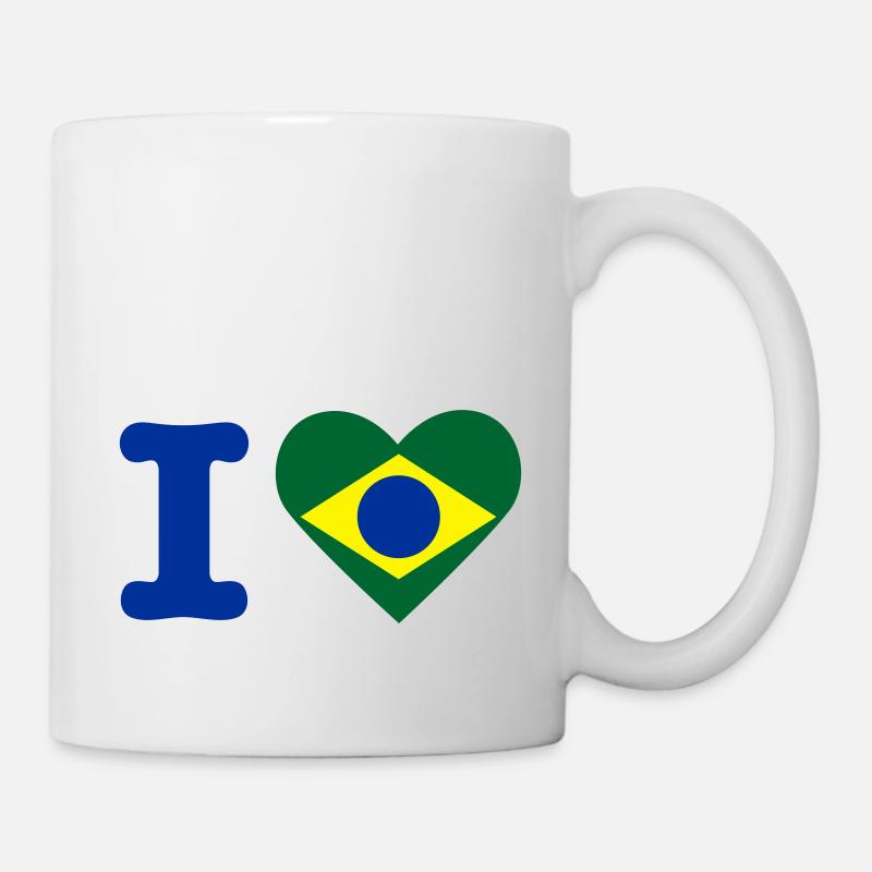 I love Brazil - Mug - white
