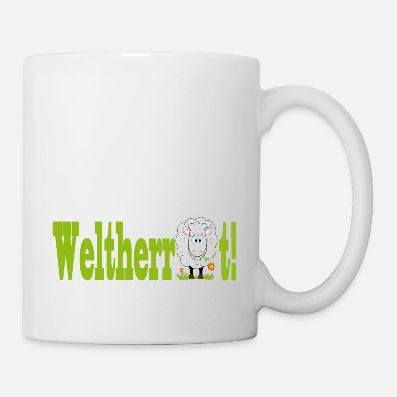 Weltherrschaft - Schaf - Tasse - Weiß