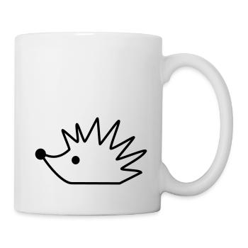 hedgehog - Mug - white - Right