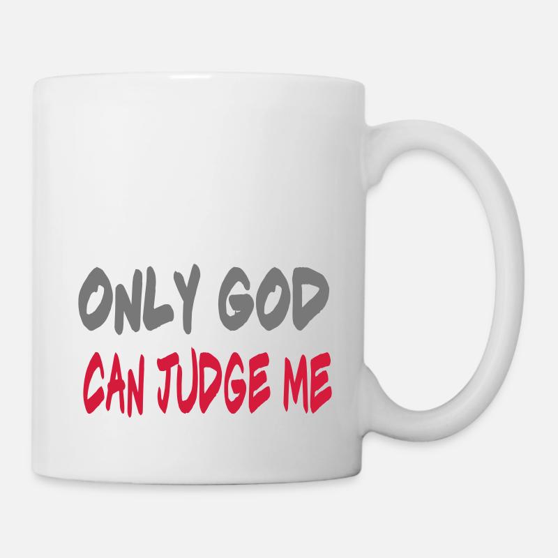 only GOD - Tasse - Weiß