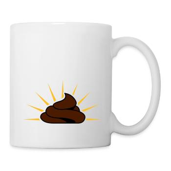 heilige_scheisse_v2 - Tasse - Weiß - Rechts
