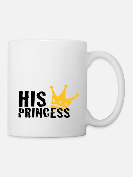 His Princess - Mug - white