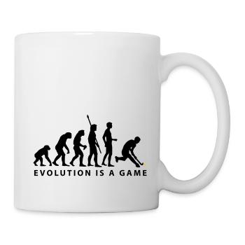 evolution_herren_hockey_b_2c - Mug blanc - blanc - Droite