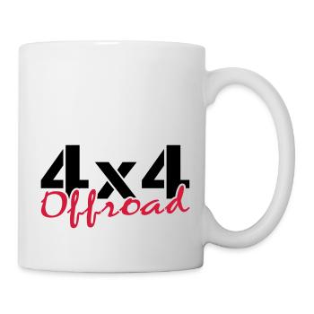 offroad - Tasse - Weiß - Rechts
