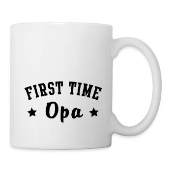 FIRST TIME Opa - Mug - white - Right
