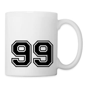 99 - Tasse - Weiß - Rechts