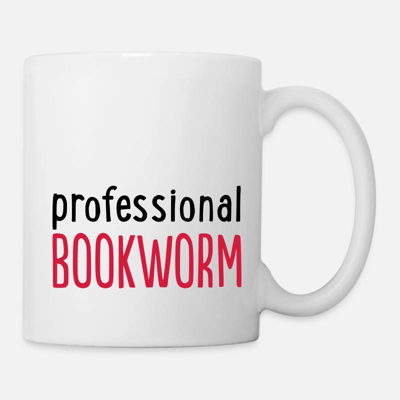 Bookworm - Mug - white