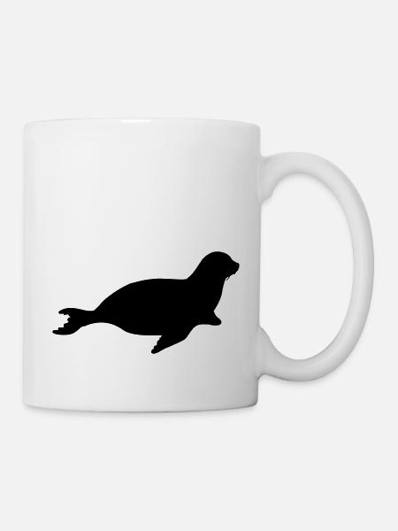 seal animal - Mug - white