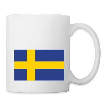 sweden flag - Tasse - Weiß - Rechts