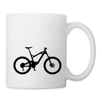 MTB - Mountainbike (dh) - Tasse - Weiß - Rechts