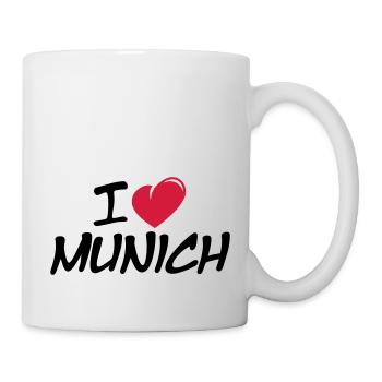 J'aime Munich / J'aime Munich - Mug blanc - blanc - Droite