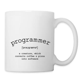 Programmer - Tasse - Weiß - Rechts