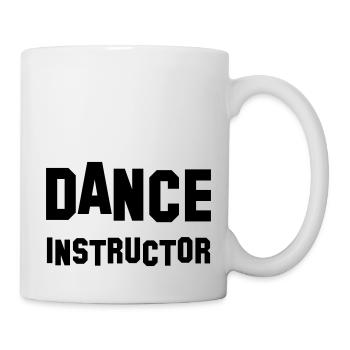 dance instructor - Mug - white - Right
