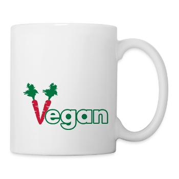 vegan - Mug - white - Right