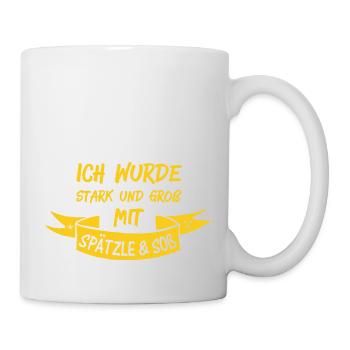 SPÄTZLE & SOß - Tasse - Weiß - Rechts