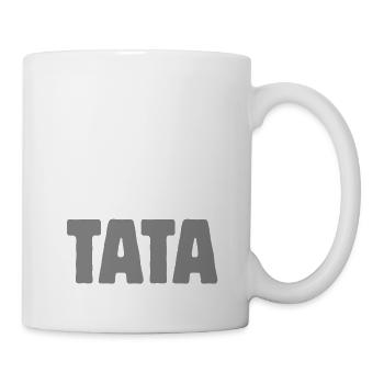 Je suis tata - Mug blanc - blanc - Droite