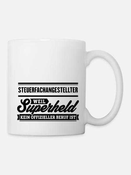 Superheld Steuerfachangestellter - Tasse - Weiß
