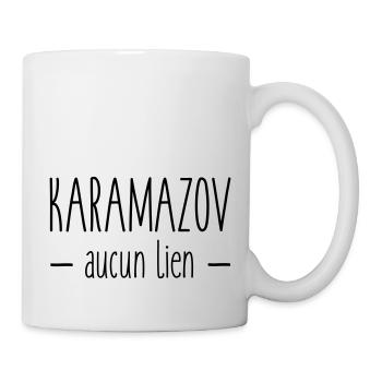 Karamazov aucun lien - Mug blanc - blanc - Droite