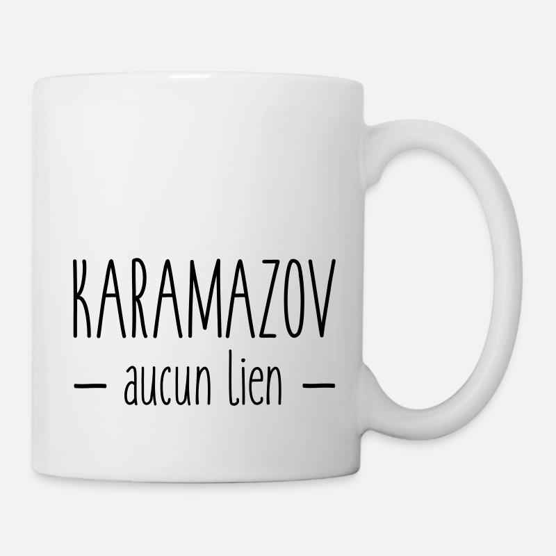 Karamazov aucun lien - Mug blanc - blanc