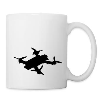 Drohne 2 - Tasse - Weiß - Rechts